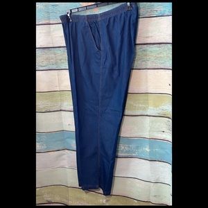 Cathy essentials denim crop jeans 1X